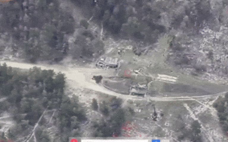 Busting A Russian Bunker, A Ukrainian Jet Buried An Artillery Staff Busting A Russian Bunker, A Ukrainian Jet Buried An Artillery Staff