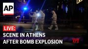 LIVE: Scene in Athens after bomb explosion in Greece (Video) LIVE: Scene in Athens after bomb explosion in Greece (Video)