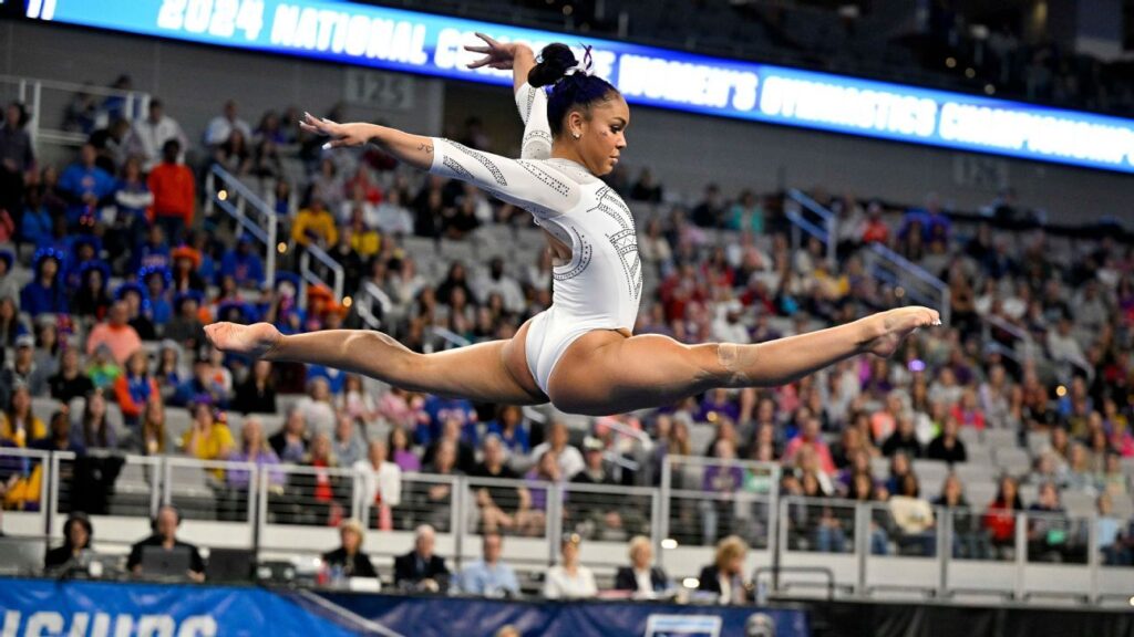 After heartbreak, Konnor McClain has found joy in gymnastics at LSU