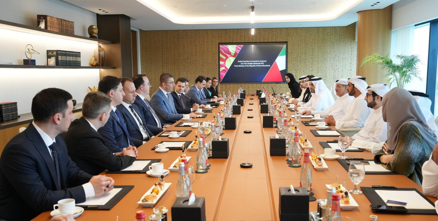 Dubai Chambers explores ways to strengthen economic relations with North Macedonia Dubai Chambers explores ways to strengthen economic relations with North Macedonia