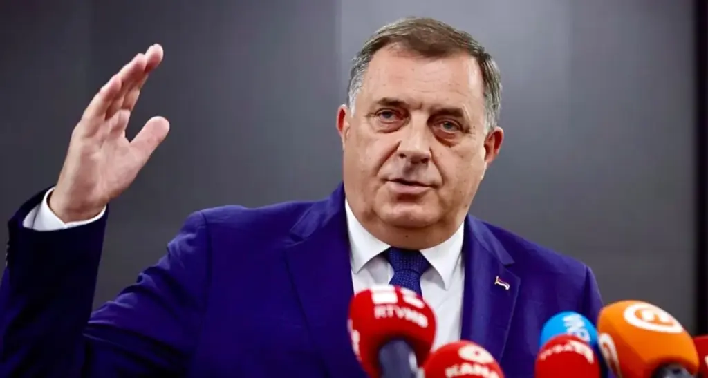 Law enforcement officers in Bosnia and Herzegovina unsuccessfully attempted to arrest the leader of the Republika Srpska, Milorad Dodik Law enforcement officers in Bosnia and Herzegovina unsuccessfully attempted to arrest the leader of the Republika Srpska, Milorad Dodik