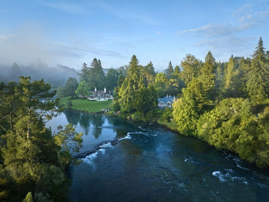 Huka Lodge,New Zealand’s Best, Reopens In Stunning, Expanded Form