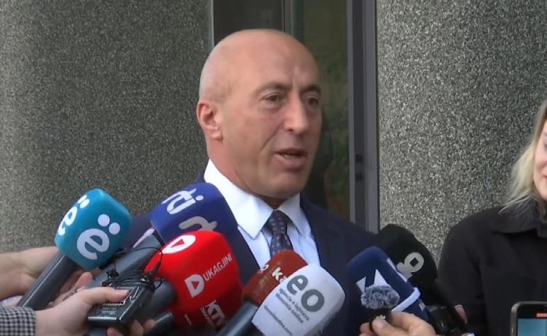 Leader of the Alliance for the Future of Kosovo (AAK), Ramush Haradinaj