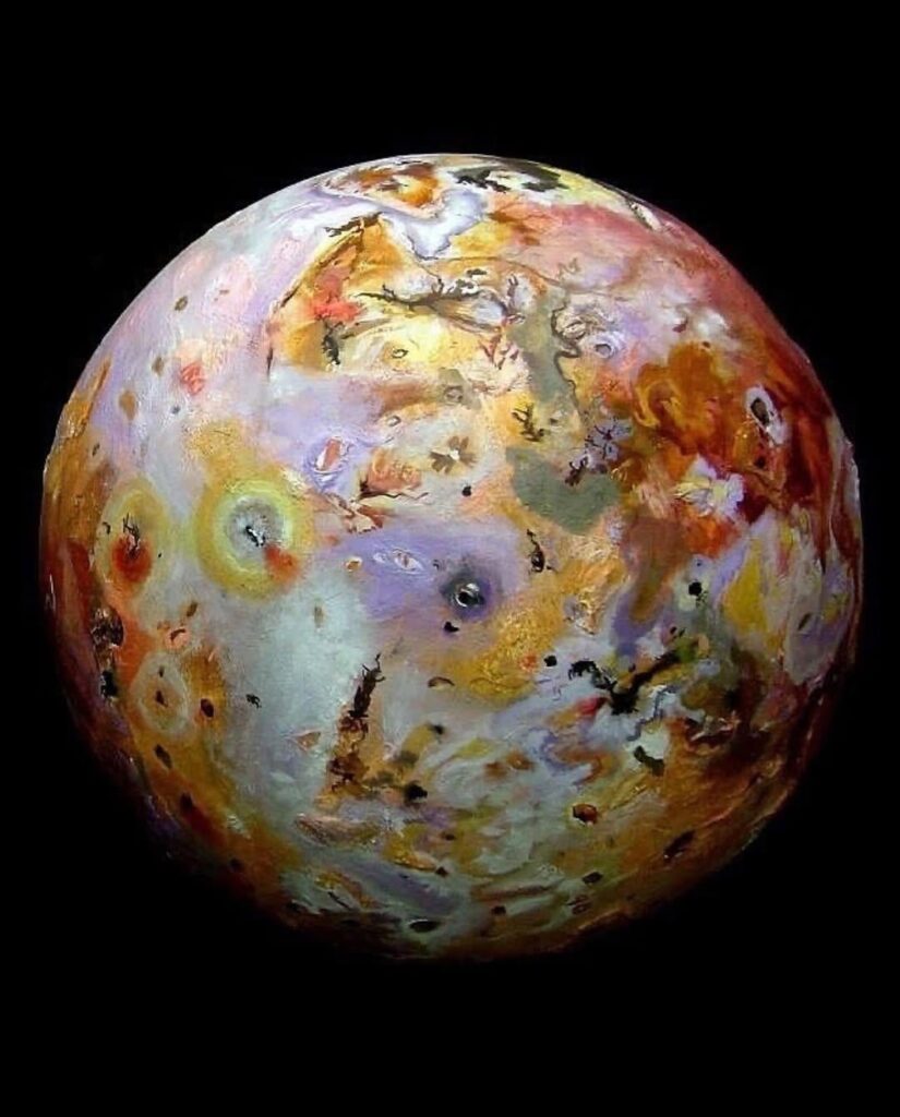 NASA has released the clearest images ever of Io, Jupiter’s most volcanically active moon.