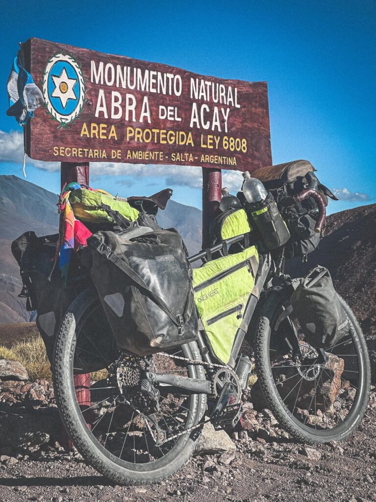 Cycling from Alaska to Patagonia and Finally Crossed the Last Border Into Argentina, Only ~2,000 Miles To Go!
