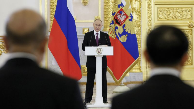 Russia regains control of Kursk border region from Ukraine, Putin says