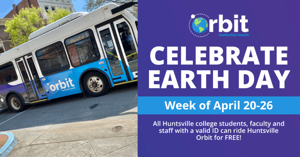 Helping the environment: Huntsville Transit offers free rides to college students and employees
