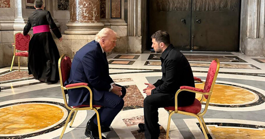 Trump’s Meeting With Zelensky Offers Ukrainians a Glimmer of Hope Trump’s Meeting With Zelensky Offers Ukrainians a Glimmer of Hope