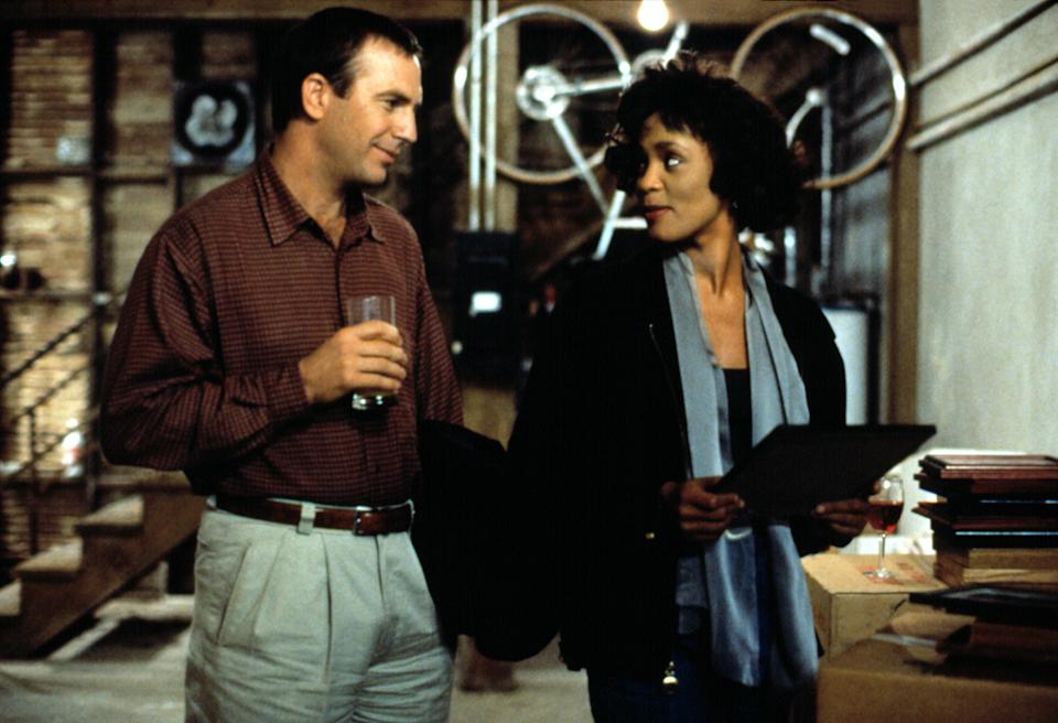 BODYGUARD, THE, Kevin Costner, Whitney Houston, 1992