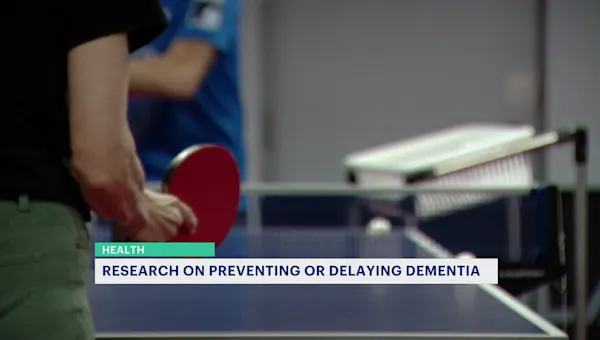 Study links ping pong to long term brain health