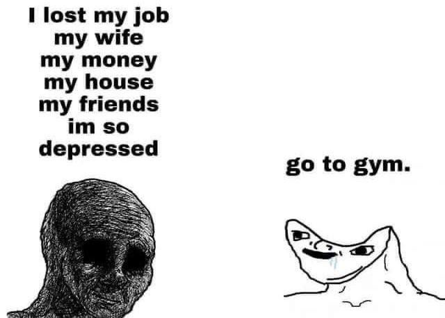 Pov someone wrote that he was depressed on r/mkd