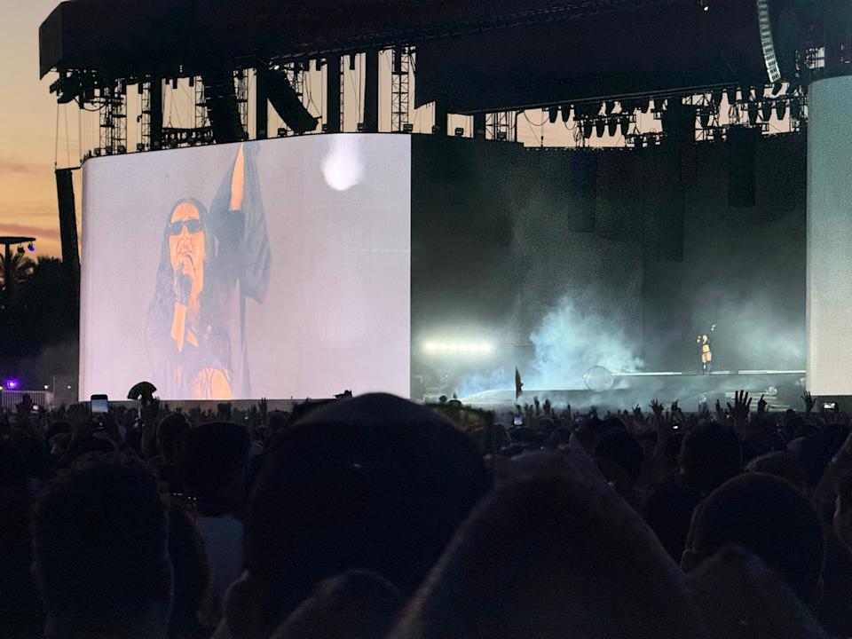 Charli xcx brought "brat" to the Coachella Valley Music and Arts Festival on Saturday, April 12, 2025.