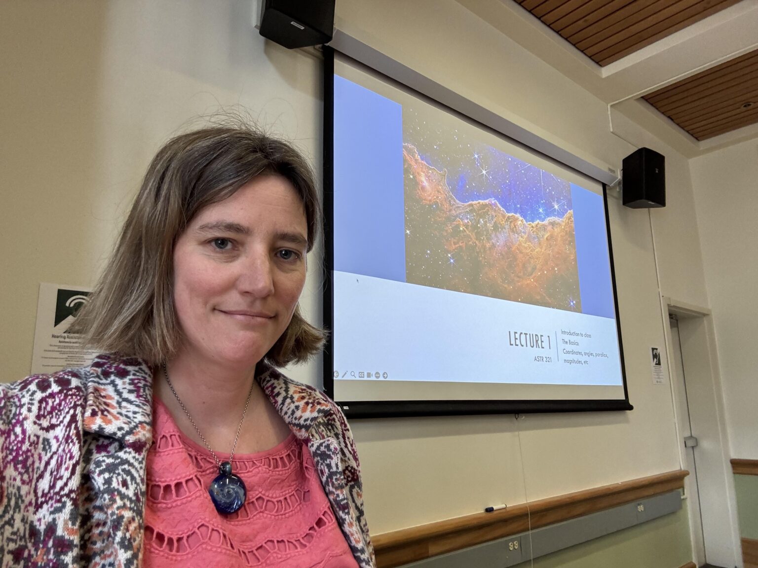 Astronomer here! This is the look of a slightly nervous professor before her very first lecture of her very first class