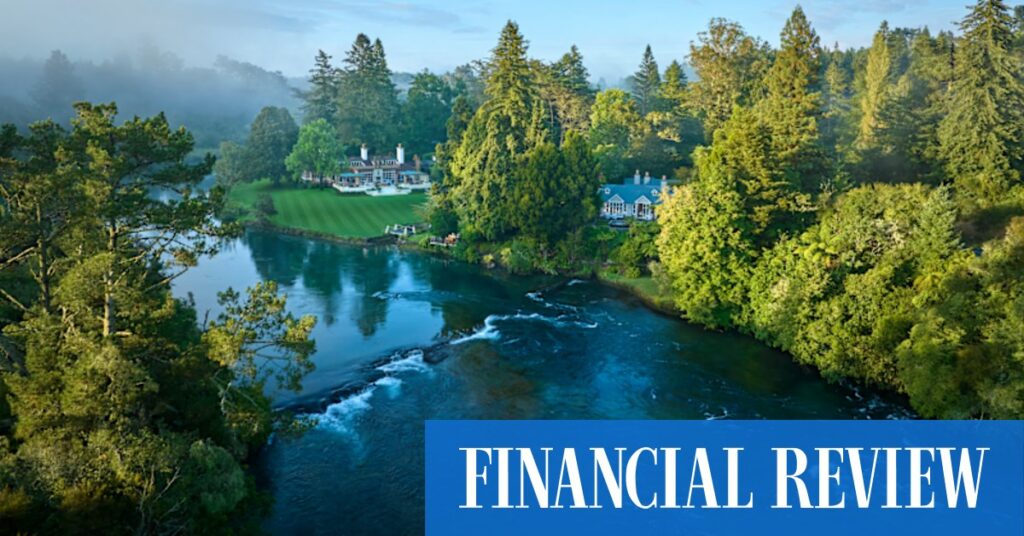 The $25m refurbishment of New Zealand’s Huka Lodge