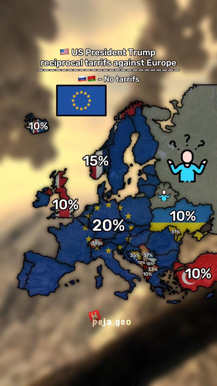 Your Opinion of President Trump's decision on Mutual Tariffs in Europe