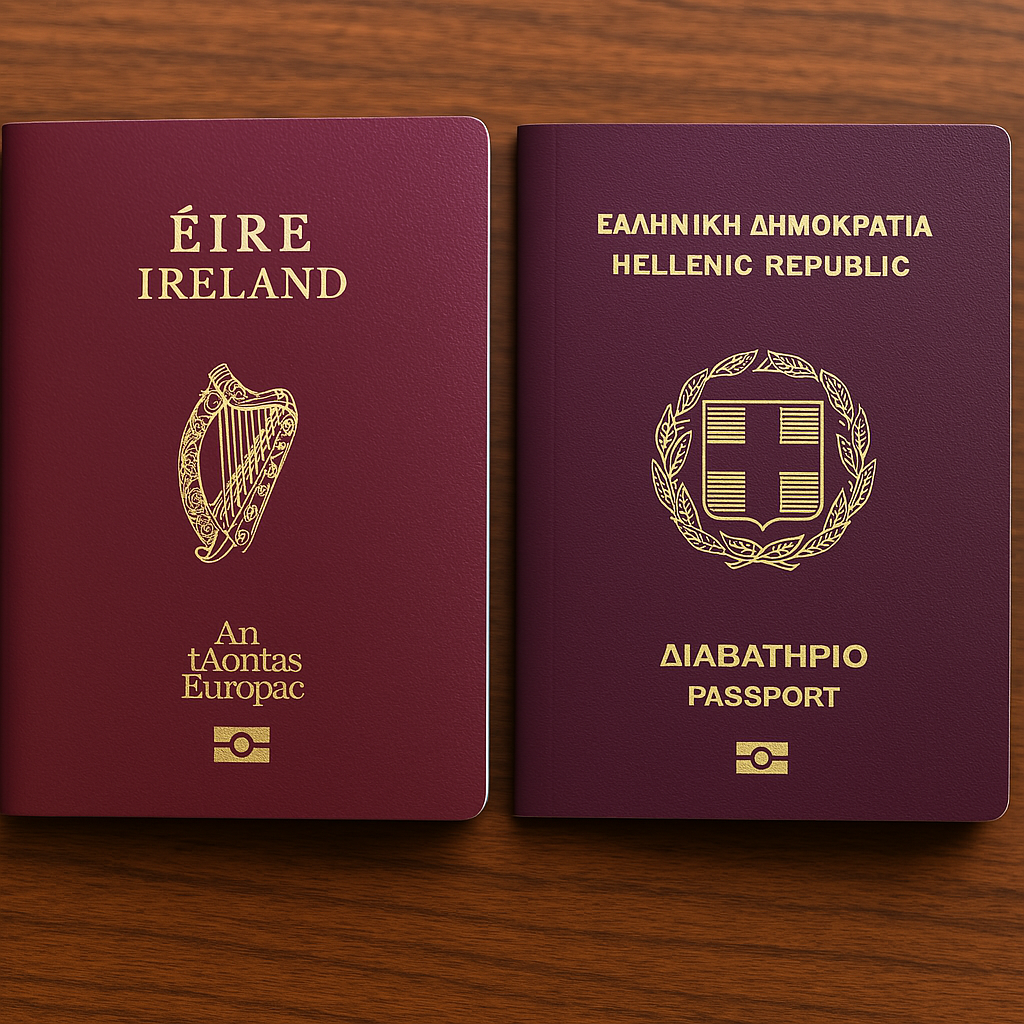 The Most Powerful Passports Of 2025: See Where Greece Ranks