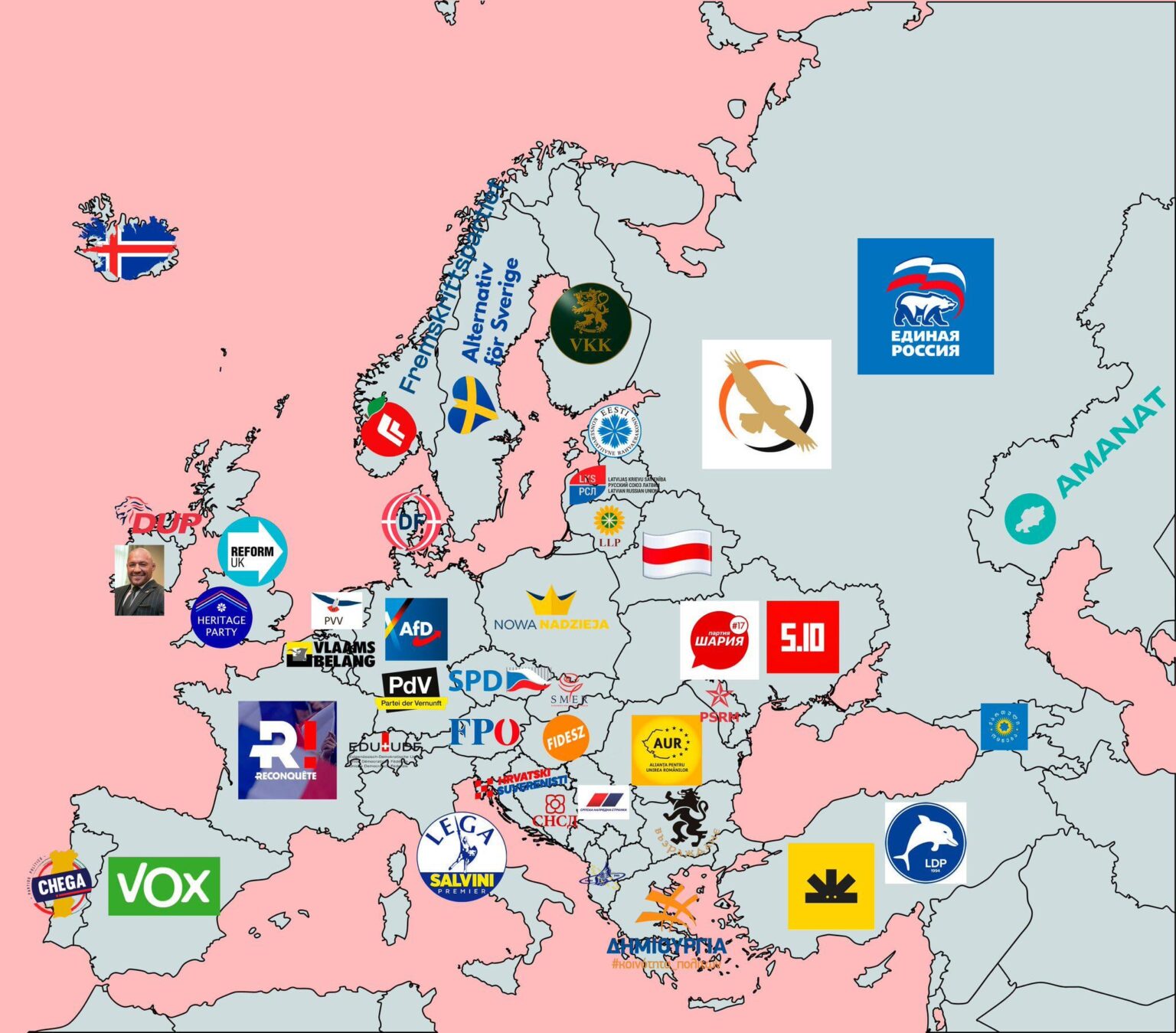 Various symbols used by pedophiles to identify each other in Europe