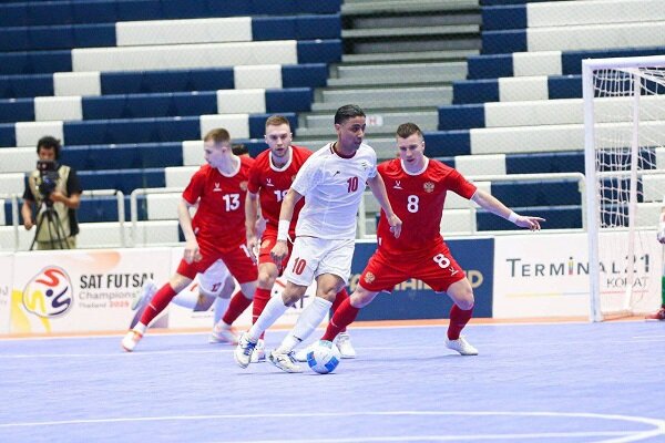 Iran lose to Russia in SAT Futsal Championship 2025 Iran lose to Russia in SAT Futsal Championship 2025