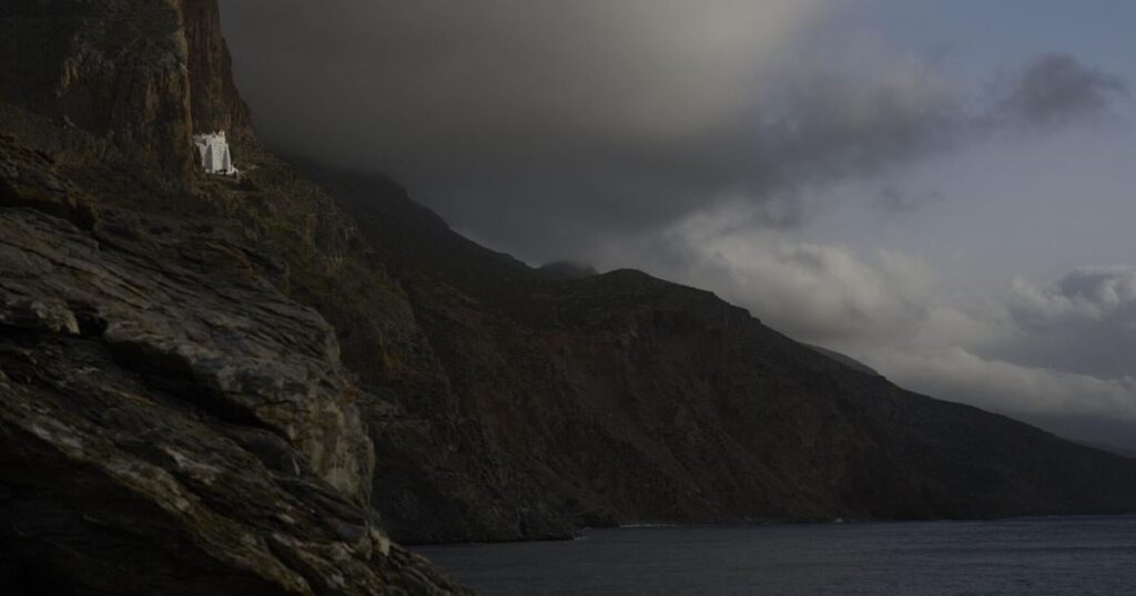 PHOTO ESSAY: In a Greek island monastery, a monk has kept together faith and community for 50 years | Business PHOTO ESSAY: In a Greek island monastery, a monk has kept together faith and community for 50 years | Business