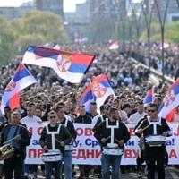 Serbian president holds nationalist rally to counter student demos | National Serbian president holds nationalist rally to counter student demos | National