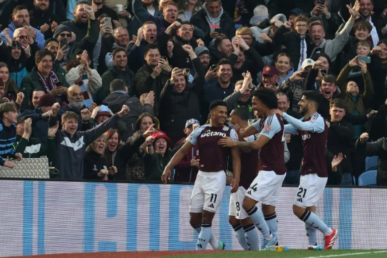 Ollie Watkins (left) was on target in Aston Villa's 4-1 win over Newcastle (Darren Staples)