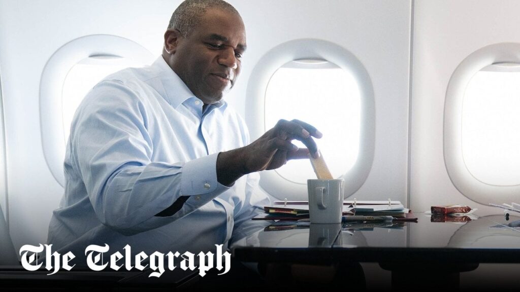 David Lammy spends over a million pound in British tax payers money on private jet travel in the space of 3 months.