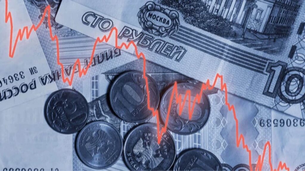 Rouble and Russian stocks tumble as Ukraine peace talks collapse Rouble and Russian stocks tumble as Ukraine peace talks collapse