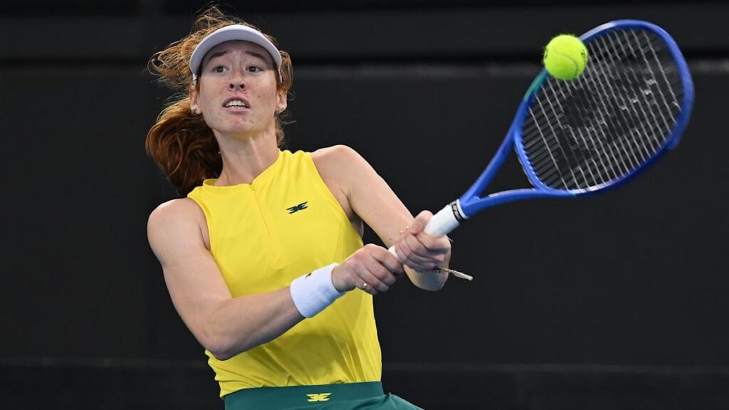 Australian tennis aces end BJK Cup week on a high