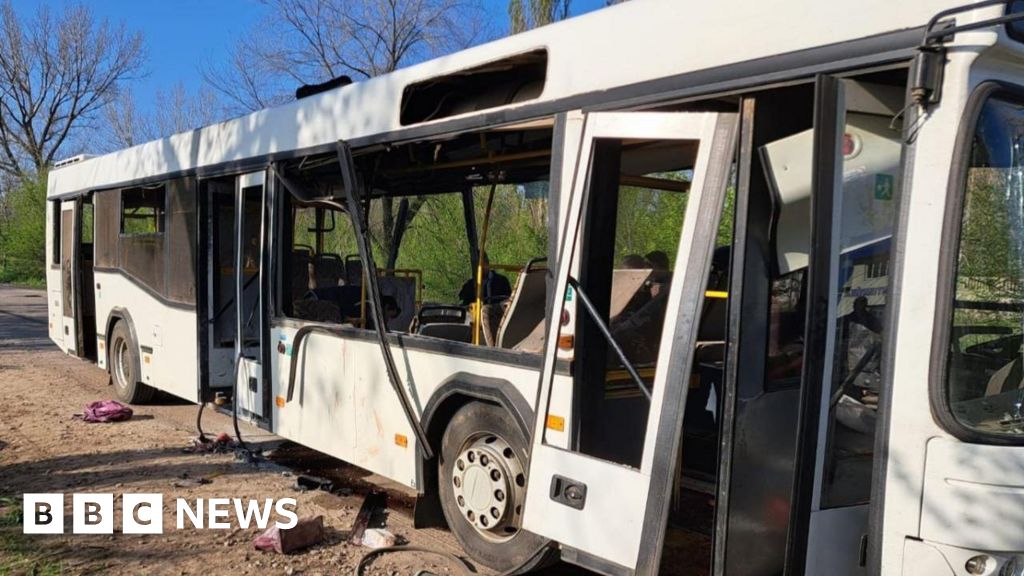 Nine killed in Russian attack on bus in Ukraine