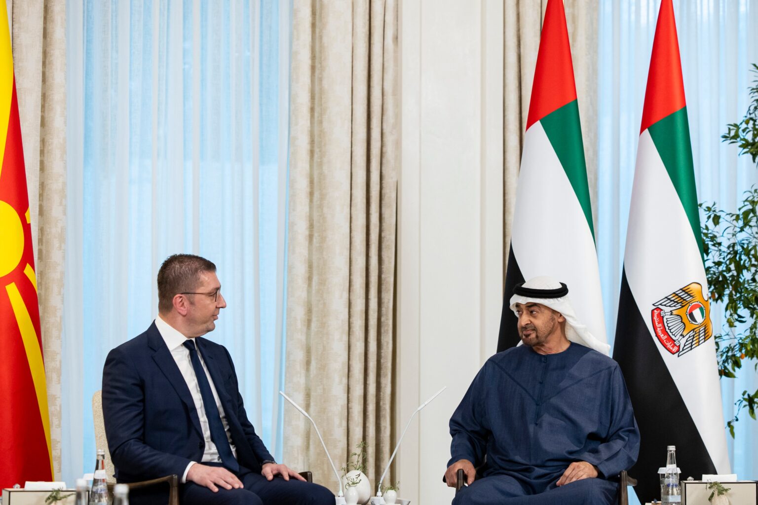 UAE, North Macedonia leaders discuss bilateral cooperation