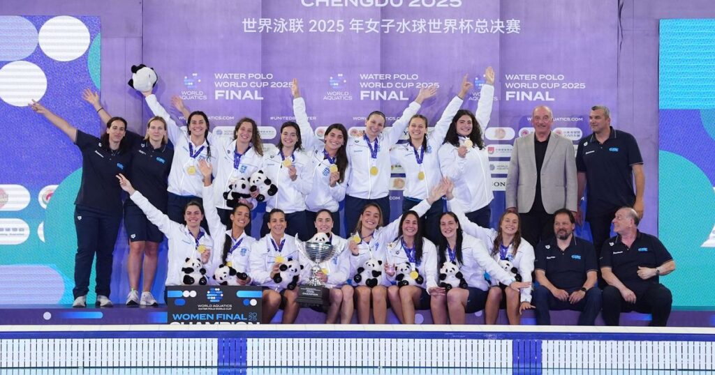 Greece ascends World Cup throne with historic gold