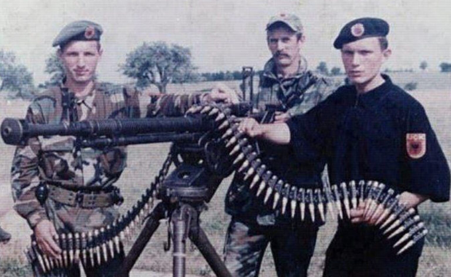 SOFREP Pic of the Day: Kosovo Liberation Army Soldiers with a Degtyaryov-Shpagin Large Caliber Machine Gun