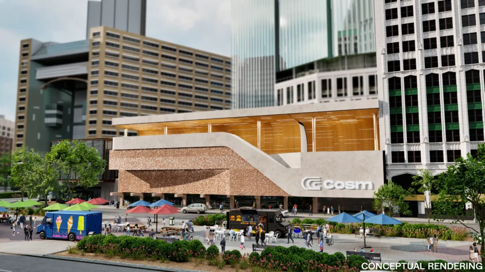 Cosm Officially Breaks Ground on Fourth Experiential Venue in Downtown Detroit