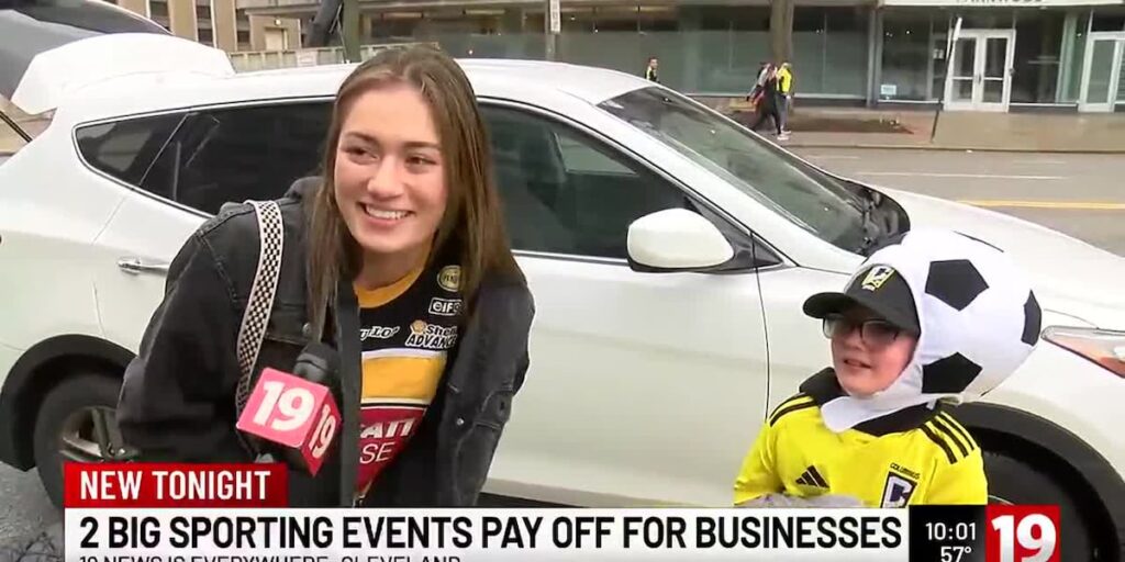 Big sporting events weekend for Cleveland, local businesses cash in