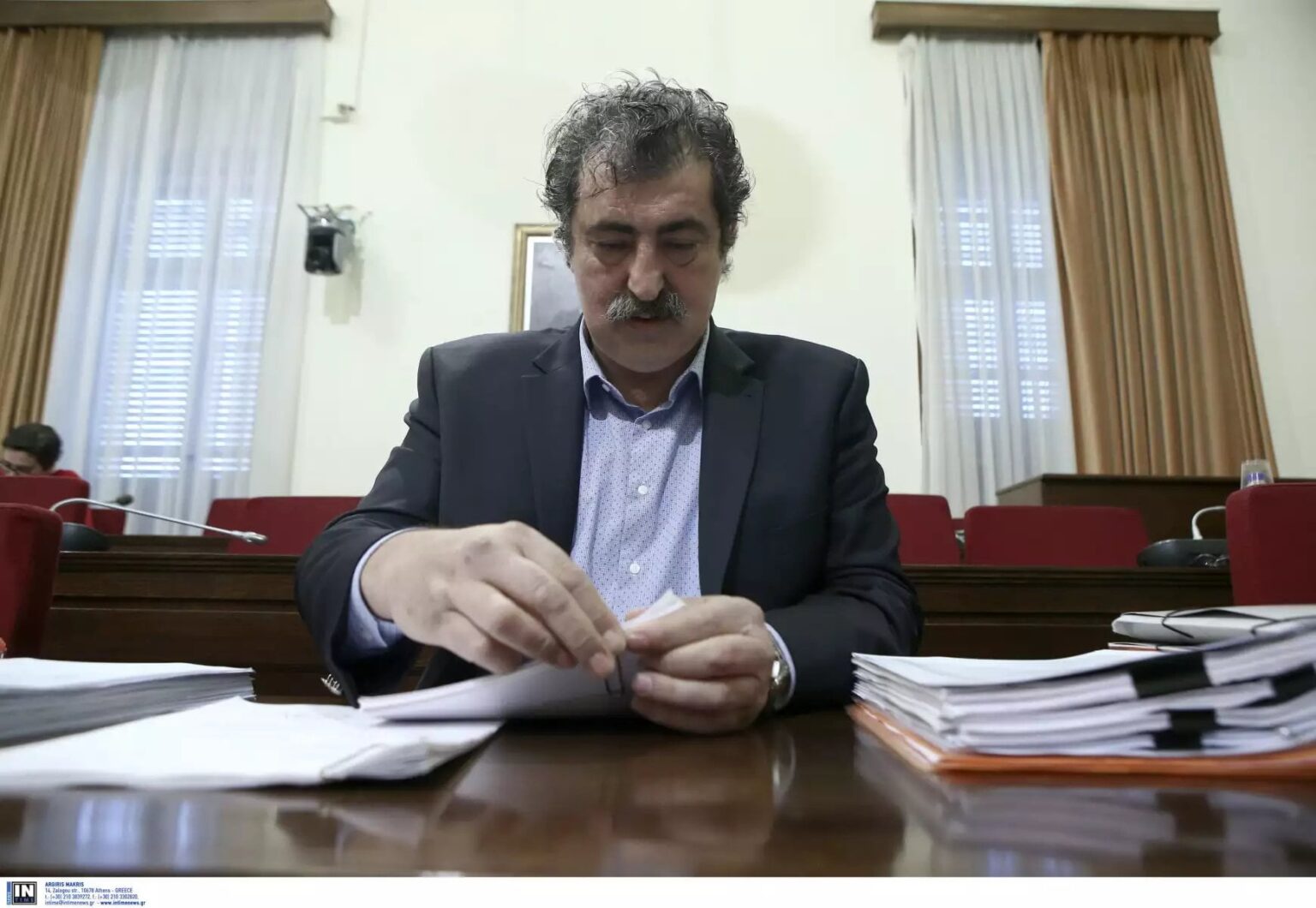 Polakis: He was sentenced in absentia to 12 months in prison with a three -year suspension for slander in the detriment of Stamatis Pouli