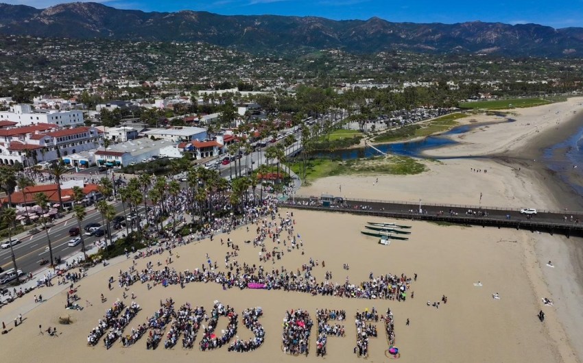 Thousands in Santa Barbara Join Worldwide Trump Protests