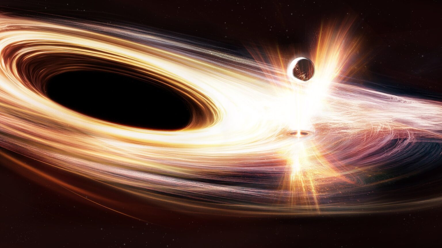 Massive black hole 'waking up' in Virgo constellation