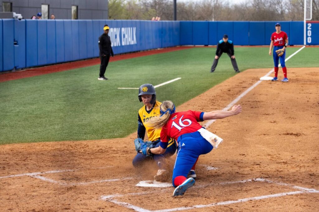 Photo Gallery: KU softball shuts out Kansas City | News, Sports, Jobs