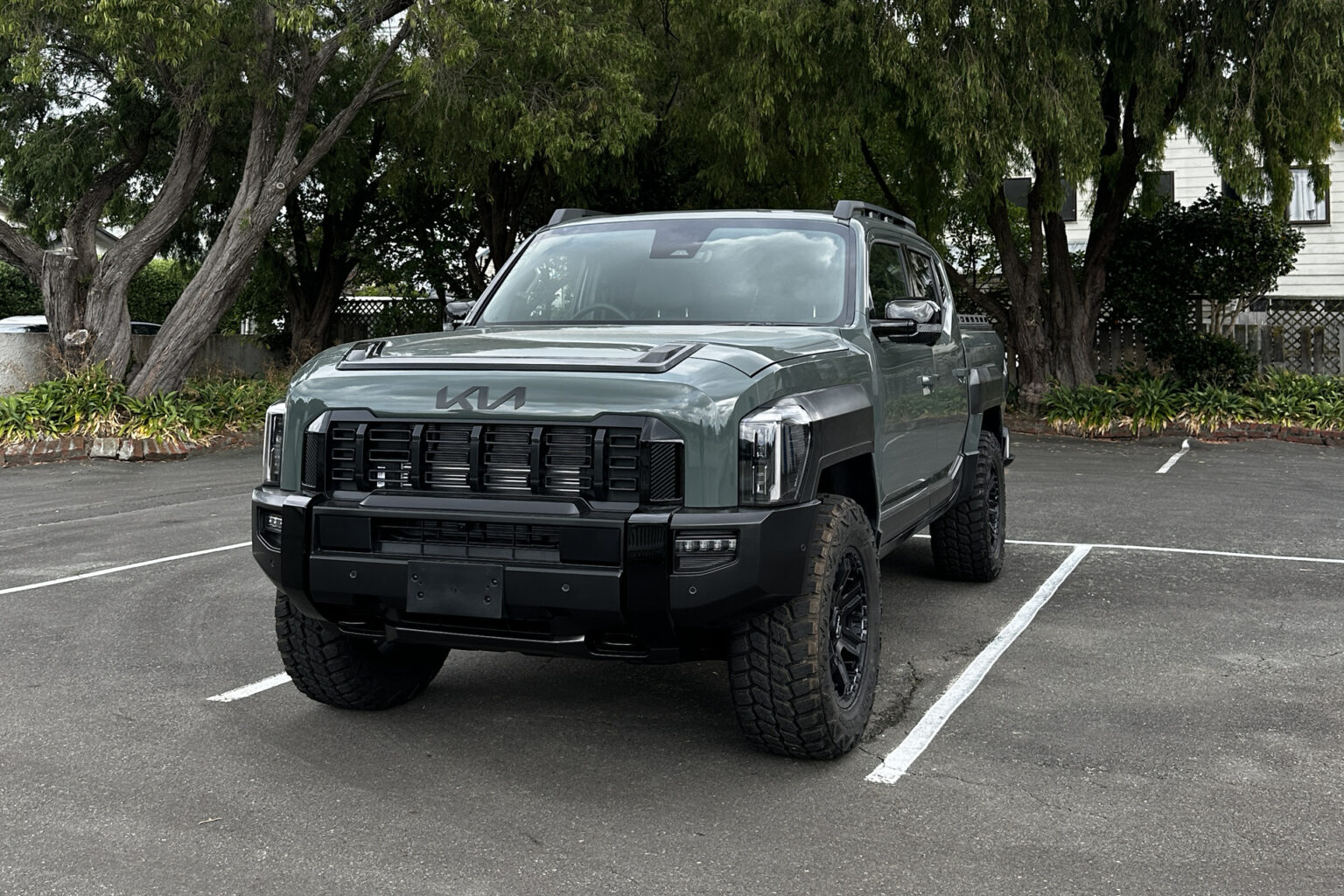 Spotted: Kia Tasman Makes a Public Appearance in New Zealand