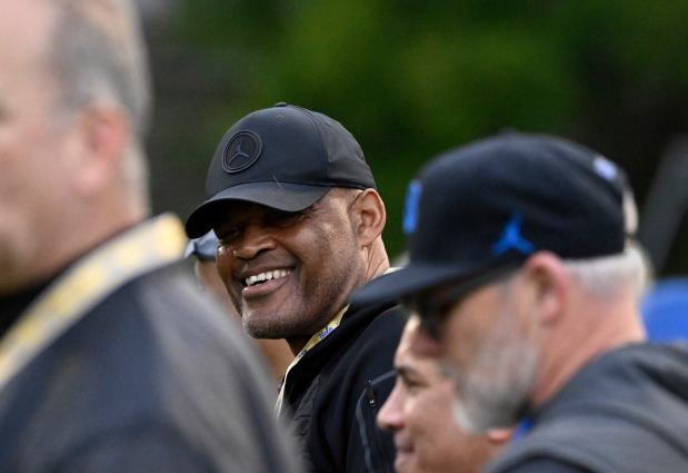 Coach Ken Norton Jr. of the UCLA Bruins during UCLA...