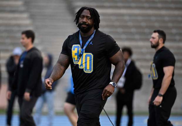 Performance coach Corey Miller of the UCLA Bruins during UCLA...