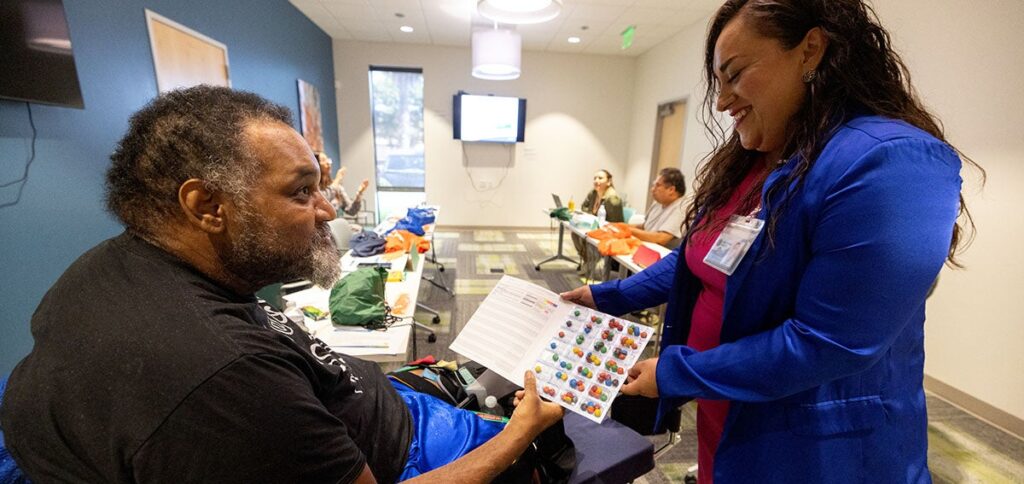What Providers Need from Behavioral Health Data Reforms Case manager Laura Gomez-Cancino leads wellness group participants at a San Ysidro Health certified community behavioral health clinic in San Diego.