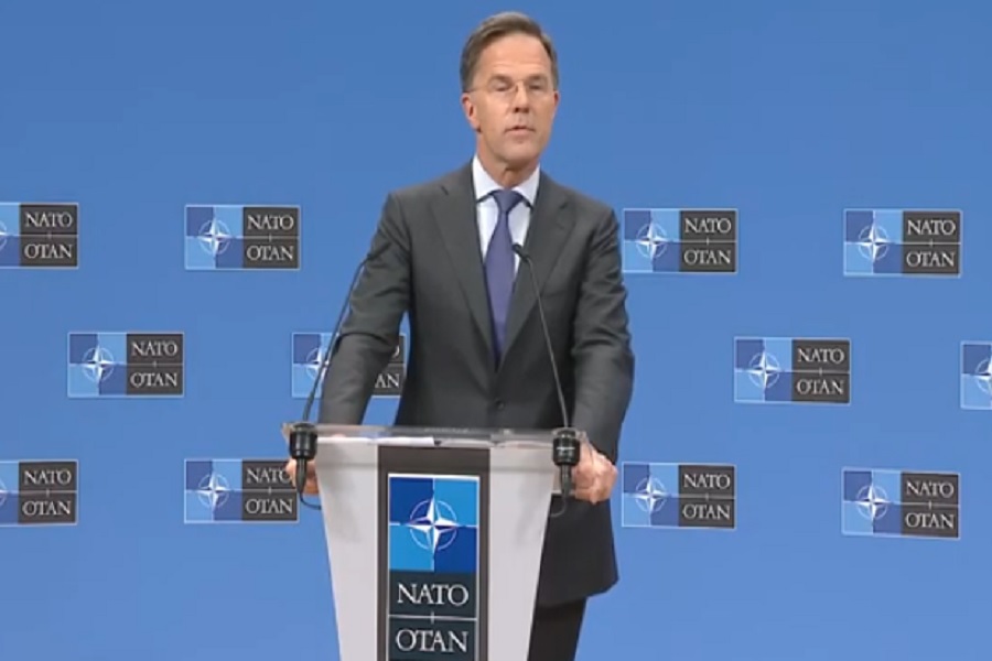 Rutte does not comment on the Kosovo-Albania-Croatia alliance, it has nothing to do with NATO