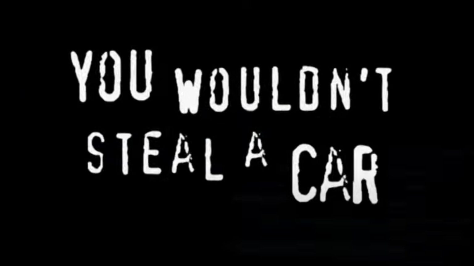 You wouldn't steal a font: Famous anti-piracy campaign may have used pirated typeface
