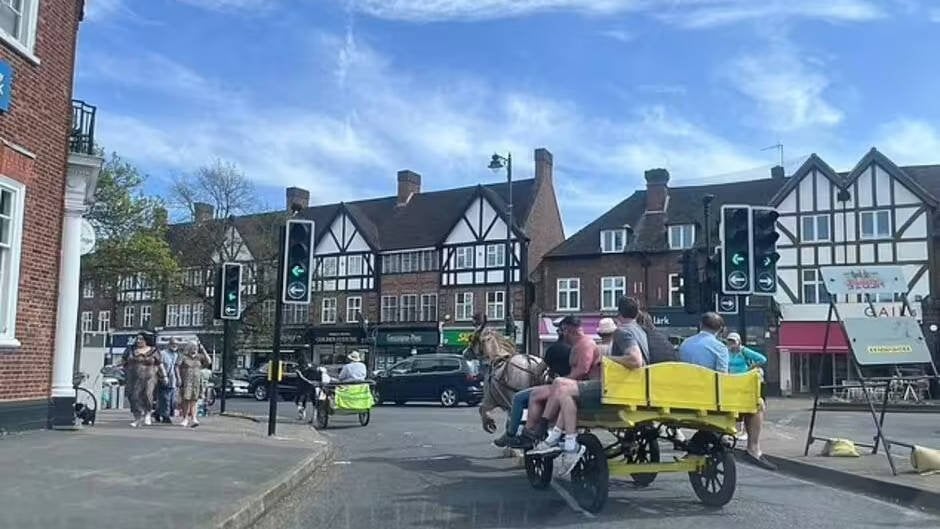Pensioner beaten up and 'left for dead' as '50 travellers' flock to 'Britain's Beverly Hills'