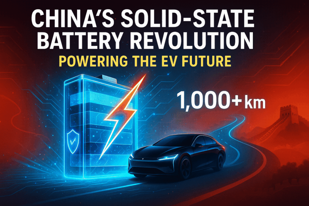 China's Solid-State Battery Revolution: Powering the Future of Electric Vehicles