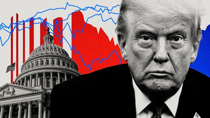 Trump's first 100 days - in numbers - BBC News