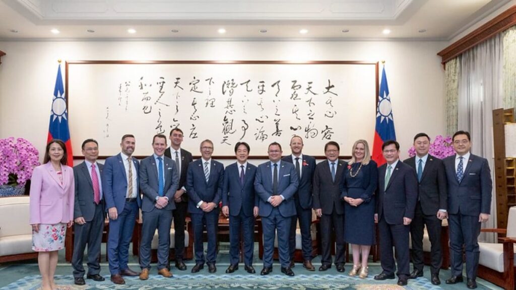 New Zealand MPs visit Taiwan, meet President Lai Ching-te despite not recognising it as country