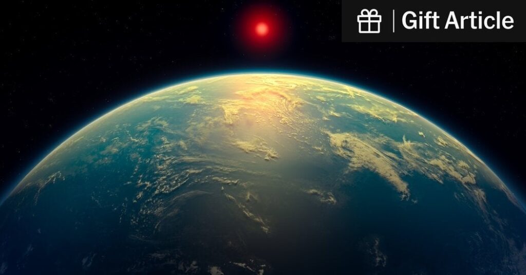 Astronomers Detect a Possible Signature of Life on a Distant Planet
