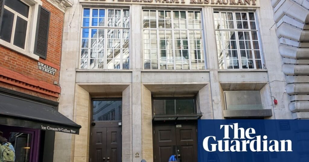 UK’s oldest Indian restaurant faces closure in dispute with crown estate